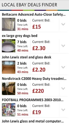 Local Ebay Deals Finder android App screenshot 3